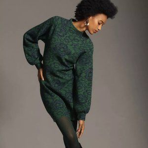 The Beatriz Mock-Neck Sweater Dress - Anthropologie